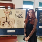 Oliwia Wnuk i jej nagrodzony plakat