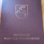 Dyplom Marszałka Województwa Lubelskiego
